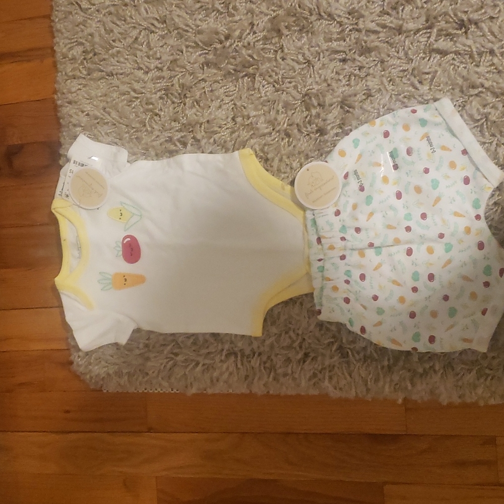 First Impressions 2 piece newborn outfit